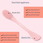 Silicone Face Mask Brush Applicator |  Facial Mask Brush for Mud, Clay, Charcoal Mixed Mask | only 1 piece. - Image 3
