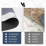 Nonslip Soft Rubber Bath Mat for Bathtub and Shower, Anti Slip Bacterial Anti Bacterial Machine Washable PVC Bath Mat for Bathroom Bathroom Written Mat (random color) - Image 3