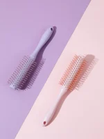 Round long Shape Smoothest Most Useful Hair Comb - Image 3
