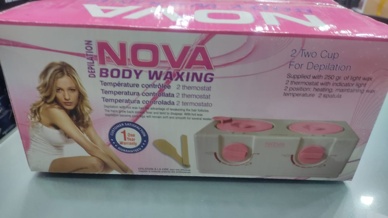 6d8069a4-9d7e-4efc-974d-858bac92bd3a.jpeg Double Wax Warmer Electric Wax Warmer Professional Machine for Hair Removal - Image 1