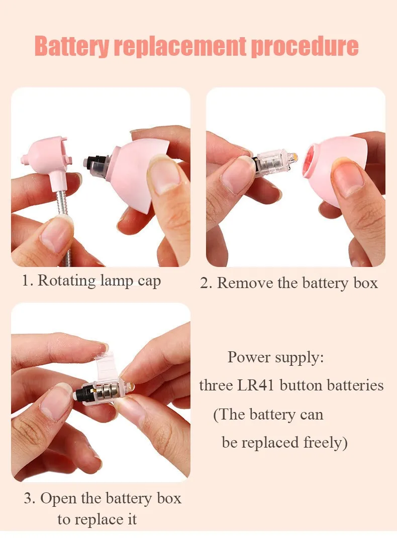 6dcb09925c83cb2bcc4211284afd5052.jpg_2200x2200q80.jpg_.webp 1Pc Mini Led Clamp Reading Lamp Night Lights (Random color) - Image 1