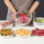 ( 2 in 1 ) stack- up shelf and  disposible food bag   (100 pieces) (random color) - Image 4