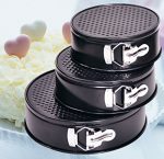 Set of 3 Nonstick Round Shape Cake Mould Cake Pan for Baking Cake at home - Image 2