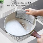 Combo Pack 2 In 1 Dumpling Maker + Dishwashing Rug | Best Samosa Maker & Metal Wire Dish Washing Rugs For Kitchen (random Color) - Image 4