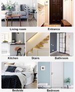 Nonslip water absorbent MicroFiber  door away mats 40x60cm (random color) - Image 3