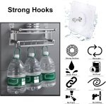 (10 Pcs) Self Adhesive Wall Screws Self Adhesive Hanging Nails Adhesive Screws Wall Mount Hooks - Image 3