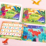 Busy Book, Quiet Book, Toddler Busy Book, for 2-4 Years Old Preschool Activity Toy Books Help Develop Learning Skills,(Only Math ) - Image 5