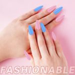 Artificial Nails Pack - 576 Nails with Glue & Stickers - Image 2
