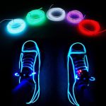 Glowing Wire led strip Atmosphere light for DIY Flexible AUTO interior Lamp Party Decoration Lights Neon Strips(Cell Operated) (Random Color) - Image 2