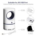 Electronic Mosquito Killer - UV LED Mosquito Trap Lamp(Big size) - Image 4