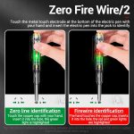 LED Test Pen Intelligent Induction Power Voltage Detector Pen Voltmeter 24-250V Circuit Tester Tool - Image 3