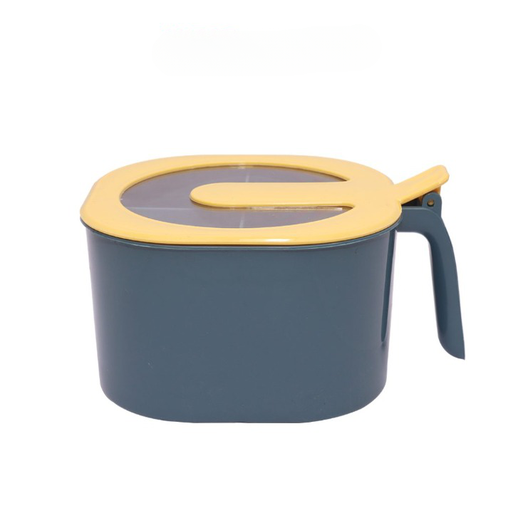 7_cleanup.png Modern Spice Kit - 1000 ml - 4 Grid Spice Jar (Random Color) - Image 1
