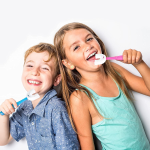 360Â° U-Shaped Baby Toothbrush | Soft Silicone Kids Oral Care & Teether Brush (Random Color) - Image 4