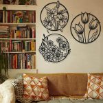 (3 pcs set )3D floral abstract Wooden Wall Art & Home Decoration /  Item Home Décor Home Room & Wall Decor Wall Art - Image 2