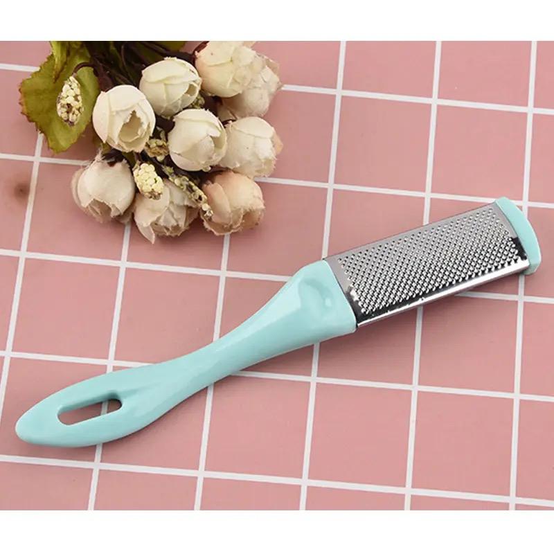 81ac03de-6364-4df9-812f-f9f862e2e4cd.jpeg 2 in 1 Latest Hot Sale Foot File Pedicure Professional Foot Rasp Hard Skin Remover Tool and Nails ( Random color) - Image 1