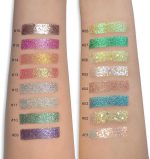 Glitter Butter Sparkle Eyeshadow Palette 9 in 1 Kit for Eye Makeup Shimmer Highlighter Metallic Eye Shadow, Rainbow Eyeshadow Pallets - Image 2