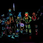 Glowing Wire led strip Atmosphere light for DIY Flexible AUTO interior Lamp Party Decoration Lights Neon Strips(Cell Operated) (Random Color) - Image 5