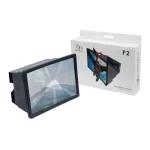 F2 Portable 3D Magnifier Screen Enlarger / Magnifying Glass Zoom Video Screen HD all Mobile Phone random color - Image 2