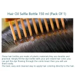 Hair Oil Applicator Bottle, Root oiling Comb bottle for Hair Coloring, Shampoo, Oiling, Dye, and Scalp Treatment for home & commercial (Empty Bottle) - Image 2