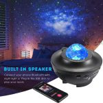 Colorful Starry Sky Galaxy Projector Nightlight Child Bluetooth USB Music Player Star Night Light Romantic Projection Lamp Gifts(with remote ) - Image 5