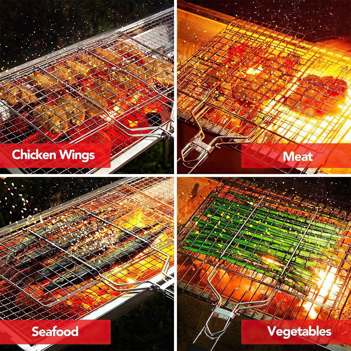 901fa91efabb00b95579d6c0112e25ae.jpg Bbq Stainless Steel Hand Grill (Small Size). - Image 1