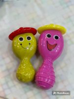 Huiye Child Shake Fun Toy Hand Baby Rattle  And Shake Musical Toy Rattle For Kids ( 2PCS SET) - Image 2