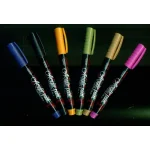6 pc acrylic marker set - Image 2