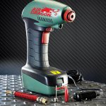 Air Dragon Portable Air Compressor Build in Light Great For Sport Ball, Pool Toys, Air Mattresses