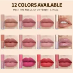 12 Colors HANDAIYAN Matte Liquid Lipstick Set - Image 5