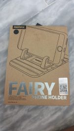 REMAX Fairy Universal Silicone Anti Slip Mat Mobile Phone Holder (black) - Image 3