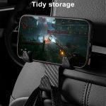 Universal Car Seat Back Hook Headrest Hanger Bag Clothes Hanging Storage Hooks With Phone Holder Duarable Hook Auto Interior Accessories - Image 4