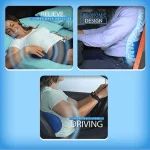 Comfy Curve Back Pain Relief Cushion Ergonomic Support For Comfortable Sitting - Image 2