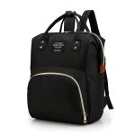 Large Capacity Mummy Bag Multi-function Women Backpack Nursing Bag for Baby Care Unisex Travail Backpack (Random color) - Image 3