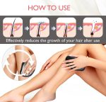 Magic Crystal Hair Remover Bleame Crystal Hair Eraser – Painless Exfoliation Hair Removal Tool For Arms Legs Back   (random color) - Image 5