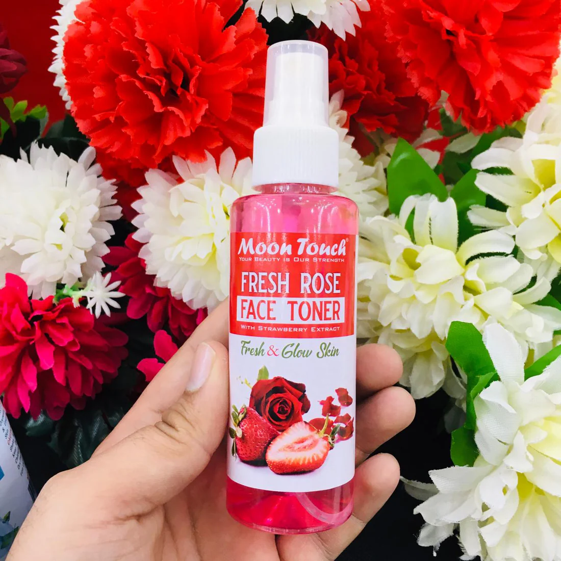 FreshRoseFaceToner120ml.webp Fresh Rose Face Toner Mist (100ml) - Image 1