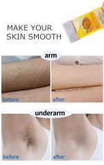 Refill Wax for Women, Roll On Wax Refill for Hair Areas of the Body, Roller Waxing Hair Removal Depilatory Refill Wax with different flavour (1 Pc) (Random Flavors) - Image 2