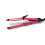 2-in-1 Nova Hair Straightener and Curler – Dual-Use Styling Tool with Quick Heat-Up Technology, Ceramic Plates for Smooth Straightening & Effortless Curls Model-NH-2009 – Portable, Lightweight, Ideal for Home or Travel Use - Image 4