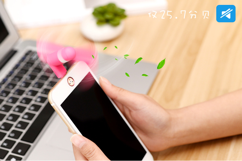 HTB1X.DQq1uSBuNjSsziq6zq8pXap.jpg Summer Hot 2 in 1 Mini USB Fan Portable Fan for Mobile Phone Computer , Power bank Air Cooling Fan Android (random color) - Micro USB Fan - Image 1
