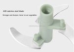 Hand Pulled Multipurpose Chopper & Cutter | Rope Pulled Chopper Multifunctional Meat Grinder, Vegetable Cutter (Random Color) - Image 5