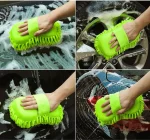 Spounge Fiber | Microfiber Wash Sponge Car Wash Sponge  Microfiber Wash Mitt Scratch Free, Ultra Absorbent Microfiber Mitt for Cars, Trucks, SUV, Boat,Bicycle & Motorcycle (Random color) - Image 3