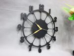 Retro Design 3D Wooden wall clock for Living Room Retro Decor Wall Clock - Image 4