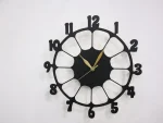 Retro Design 3D Wooden wall clock for Living Room Retro Decor Wall Clock - Image 2