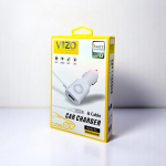 Diamond Car Charger with Built-in Micro Cable & LED Light | Car Charger - Micro Cable Charger - Image 3