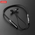Lenovo He05 Neckband Headphone - Black (Original) - Image 2