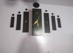 3D Wooden Wall Clock Black Modern Design – Laser Cut Home Decor - Image 3
