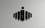 3D Wooden Wall Clock Black Modern Design – Laser Cut Home Decor - Image 2