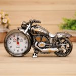 Motorcycle Shape Retro Alarm Clock – Unique Home Decor Piece - Image 3