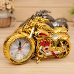 Motorcycle Shape Retro Alarm Clock – Unique Home Decor Piece - Image 4