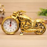 Motorcycle Shape Retro Alarm Clock – Unique Home Decor Piece