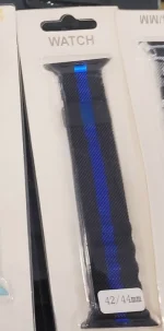 Stainless Steel Milanese Magnetic Mesh Loop Smart Watch Band Strap Metal Watchband - (Random Color & Design) - Image 5